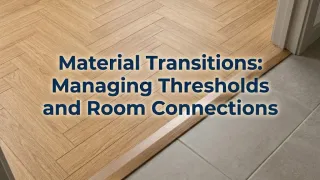 Professional T-molding transition between laminate flooring and tile in a Tampa Bay home