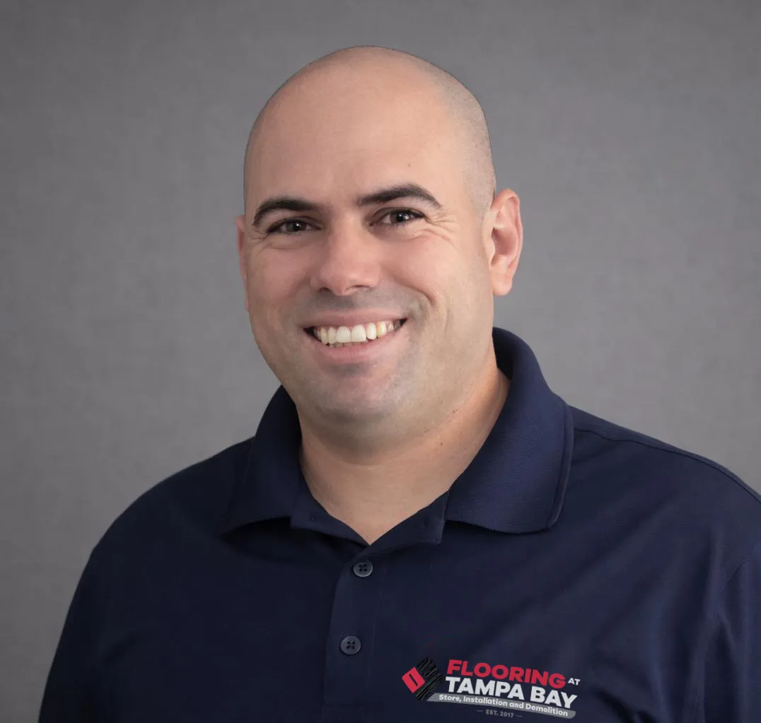 Yasmany Fundora, owner and founder of Flooring at Tampa Bay